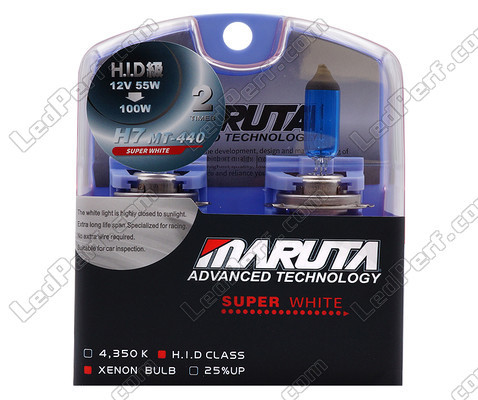 Pack de 2 Ampoules H7 MTEC Maruta Super white - Blanc pur