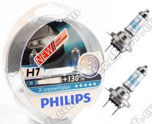 Ampoules Philips X-treme vision +130% Xenon Effect H7