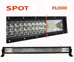 Barre LED Incurvée Combo 180W 14400 Lumens 767 Mm Spot VS Flood