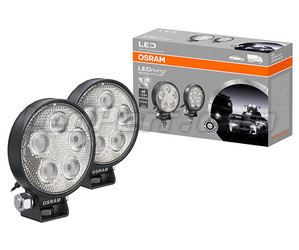 2x Phares de travail LED Osram LEDriving® ROUND VX70-SP