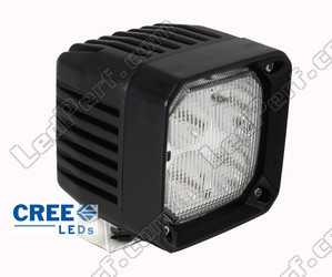 Phare Additionnel LED Carré 40W CREE Pour 4X4 - Quad - SSV