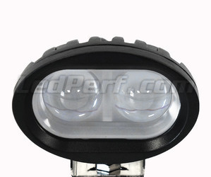 Phare Additionnel LED CREE Ovale 20W Pour Moto - Scooter - Quad Longue Portée