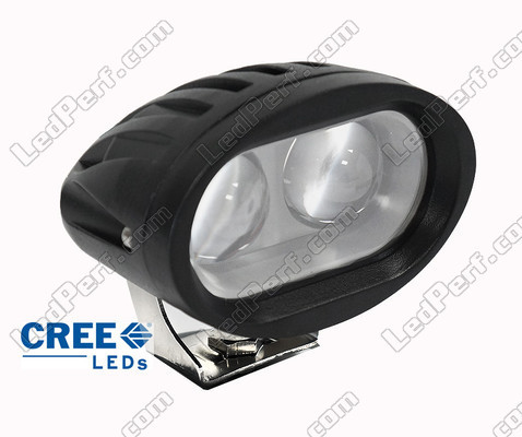 Phare Additionnel LED CREE Ovale 20W Pour Moto - Scooter - Quad