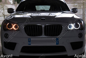Led Angel Eyes BMW X1 E84 Tuning