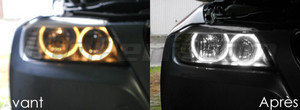 Angel eyes LED for Angel Eyes BMW 3 Series (E90 - E91) Phase 2 (LCI)