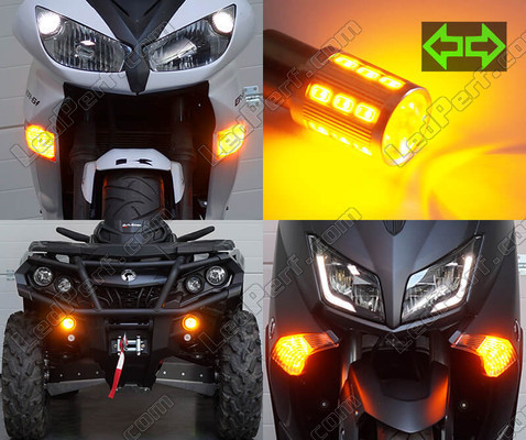 Front indicators LED for Kawasaki Ninja 300 Tuning
