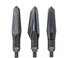 Sequential LED indicators for Kawasaki VN 1500 Mean Streak from different viewing angles.