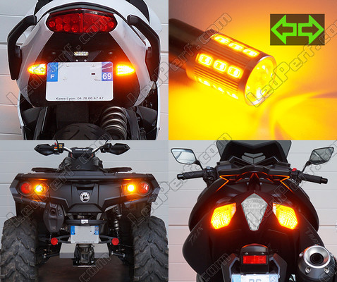 Rear indicators LED for Kymco Agility 125 Carry Tuning