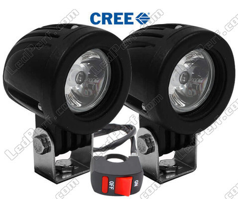 Piaggio Beverly 350 LED additional lights