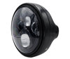 Example of headlight and black LED optic for Yamaha XSR 700 XTribute
