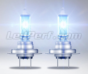 H7 Osram Cool Blue Intense halogen bulbs producing Xenon effect lighting