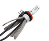 H15 LED Headlights Bulb with flexible heat sink for plug and play installation in all car headlights