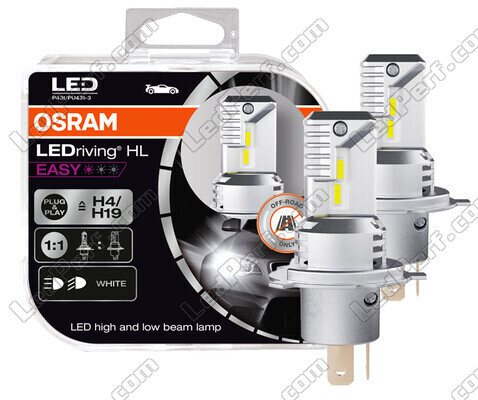 Osram LEDriving® HL EASY H4 LED Bulbs - 64193DWESY-HCB