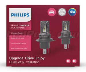 Philips Ultinon Access H4 LED Bulbs 12V - 11342U2500C2