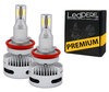 H8 LED Headlights Bulbs for cars with lenticular headlights.