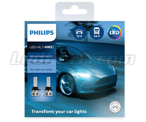 HIR2 LED bulbs Kit PHILIPS Ultinon Essential LED - 11012UE2X2