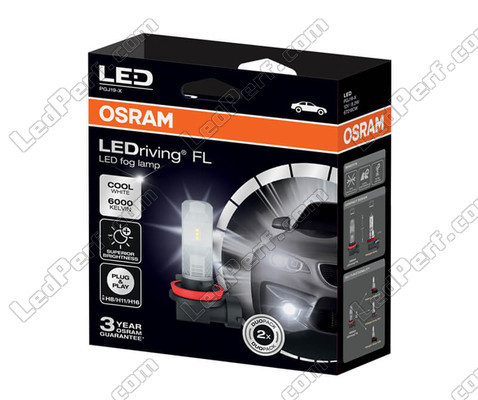 Ampoules LED H11 Osram LEDriving Standard pour antibrouillards 67219CW - Packaging