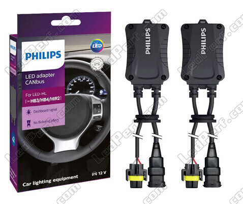 2x décodeurs/adaptateurs Canbus Philips pour ampoules HB3/HB4/HIR2 LED 12V - 18956X2