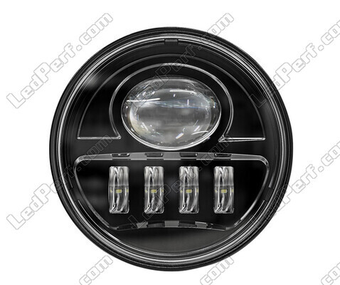 Optiques Full LED 4.5 pouces noires pour phares additionnels - Type 1