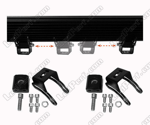 LED Light Bar CREE Double Row 54W 3800 Lumens for 4WD - ATV - SSV Attachment