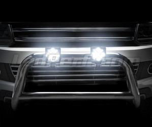 Close-up of the Osram LEDriving® LIGHTBAR MX85-WD LED working spotlight