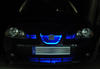 Radiator grille - blue LED strip - waterproof 90cm