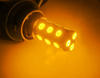 Ampoule led SMD 1156A - 7506A - P21W orange phare