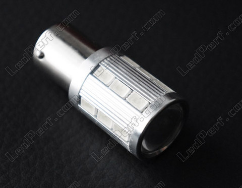 Led 1156A - 7506A - P21W magnifier orange haute puissance avec loupe pour clignotants