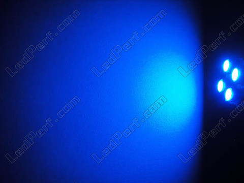 Ampoule led BAX9S 64132 - H6W Efficacity Bleue