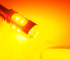 Ampoule LED H21W Orange Leds Au Detail Leds H21W 64136 - HY21W Culot BAY9S 12V