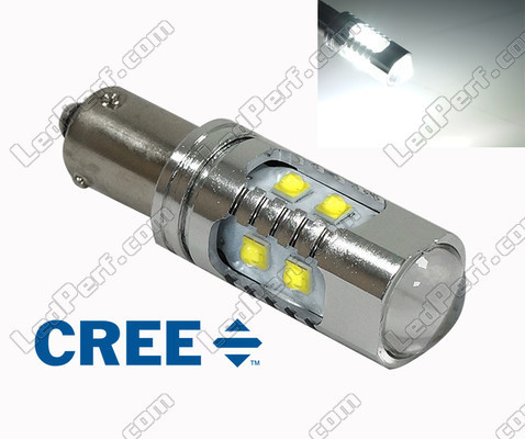 Ampoule LED 64136 - H21W CREE Leds Au Detail Leds 64136 - H21W HY21W Culot BAY9S 12V