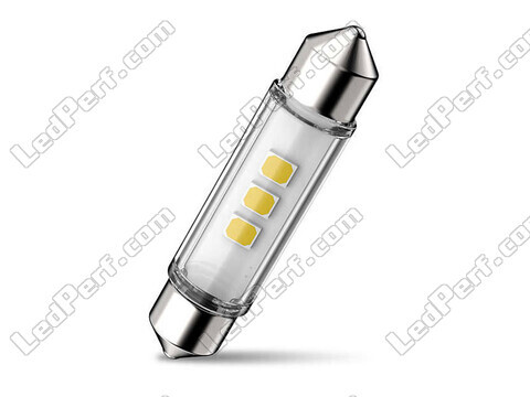 Ampoule LED navette C10W 43mm Philips Ultinon Pro6000 Blanc Froid 6000K - 111866CU60X1 - 12V