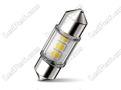 Ampoule LED navette C3W 30mm Philips Ultinon Pro6000 Blanc Froid 6000K - 11860CU60X1 - 12V