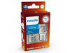 2x ampoules LED Philips R5W / R10W Ultinon PRO6000 - Camion 24V - 6000K - 24805CU60X2