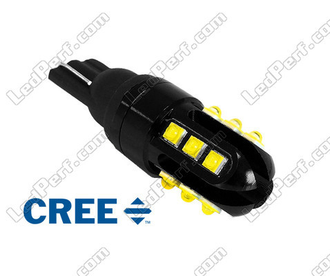 Ampoule 168 - 194 - W5W - T10 LED Ultimate Ultra Puissante - 12 Leds CREE - Anti erreur ODB