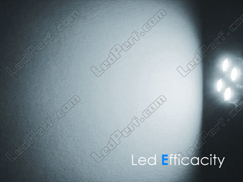 LED 168 - 194 - W5W - T10 a 4 led  blanche