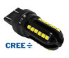 Ampoule 7443 - W21/5W LED (T20) Ultimate Ultra Puissante - 24 Leds CREE - Anti erreur ODB