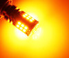 7507 - 12496 - PY21W LED bulb Orange R5W LEDs 7507 - 12496 - PY21W P21 5W P21W LEDs Orange BAU15S BA15S Base