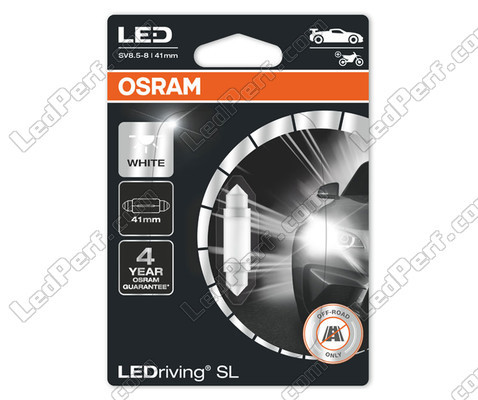 Osram LEDriving SL 41mm C10W LED festoon bulb - White 6000K