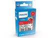 2x Philips P21/5W Ultinon PRO6000 LED Bulbs - Red - 11499RU60X2