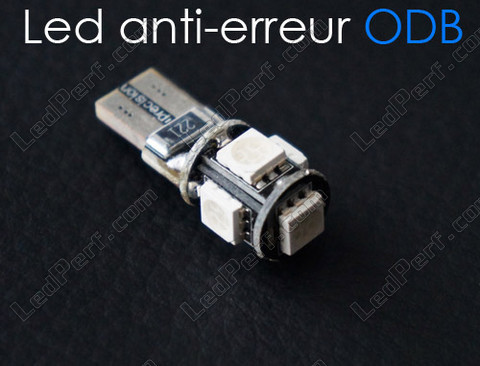 168 - 194 - T10 W5W Xtrem blue anti-OBC error LED bulb