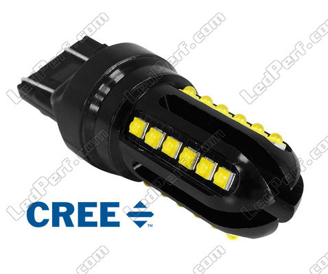 Ultimate Ultra Powerful 7443 - W21/5W LED bulb (T20) - CREE 24 LEDs - Anti-OBC error