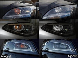 Front Turn Signal LED Bulbs for Audi A4 (B5) - close up