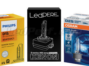 Ampoule Xénon d'origine pour Acura CSX, marques Osram, Philips et LedPerf disponibles en : 4300K, 5000K, 6000K et 7000K