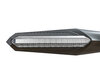 Vue avant Clignotants dynamiques LED + feux stop pour KTM EXC-F 250 (2020 - 2023)
