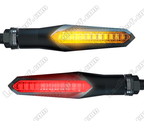 Dynamic LED turn signals 3 in 1 for Gilera Fuoco 500