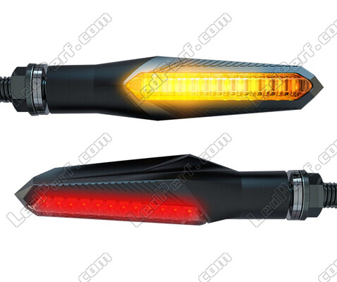 Dynamic LED turn signals 3 in 1 for Gilera Fuoco 500