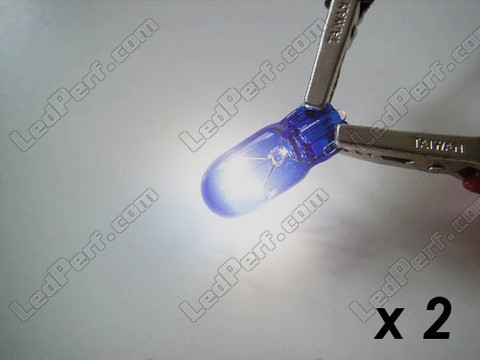 Ampoule 168 - 194 - T10 168 - 194 - T10 Halogene Blue vision Xenon effect Led