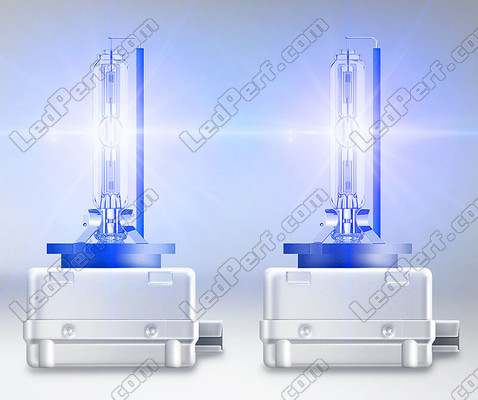 Lumière bleutée des ampoules Xénon D1S Osram Xenarc Cool Blue Boost 7000K - 66140CBB-HCB