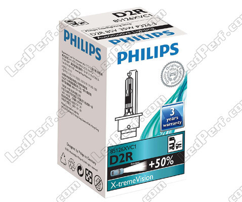 Ampoule Xénon D2R Philips X-treme Vision 4800K +50%